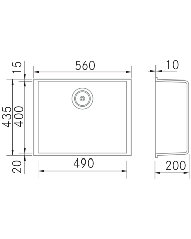 FRECAN METAL QUADRA 560 BE