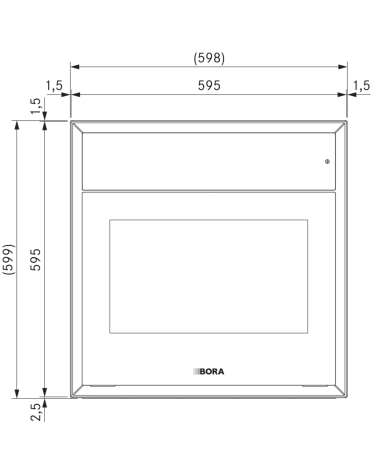 BORA - X BO HORNO DE VAPOR